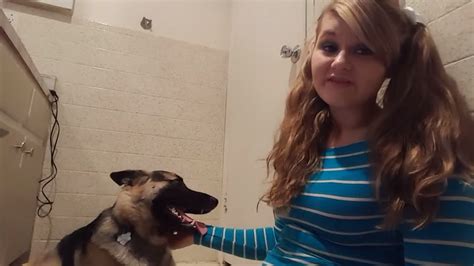 dog fucking a girl